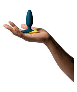 Romp Bass Rechargeable Silicone Vibrating Anal Plug Dark Green
