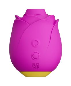 Romp Rose Rechargeable Silicone Pleasure Air Clitoral Vibrator Pink