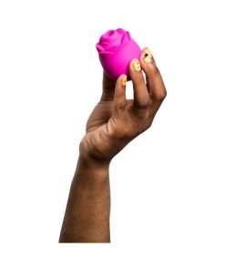Romp Rose Rechargeable Silicone Pleasure Air Clitoral Vibrator Pink