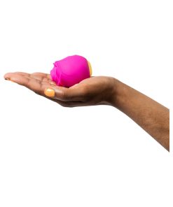 Romp Rose Rechargeable Silicone Pleasure Air Clitoral Vibrator Pink