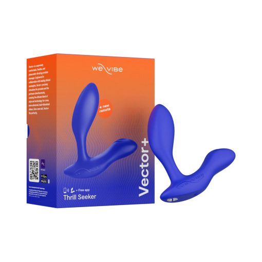We-Vibe Vector+ Dual Stimulation Prostate Massager Royal Blue - Image 3