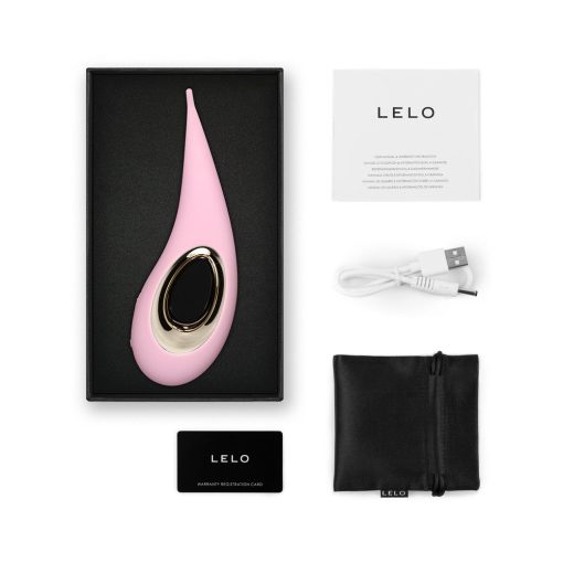 Lelo Dot Elliptical Clitoral Stimulator Pink - Image 7
