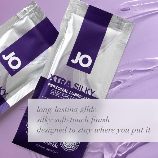 Jo Xtra Silky Silicone Lubricant Foils 10Ml 12-Pack - Image 6