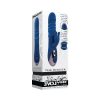 Evolved The Ringer Thrusting Rabbit Vibrator – Rechargeable, Blue