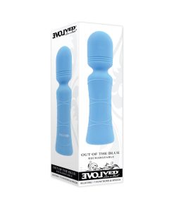 Evolved Out Of The Blue Rechargeable Silicone Wand Vibrator