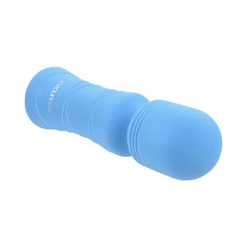 Evolved Out Of The Blue Rechargeable Silicone Wand Vibrator - Image 5