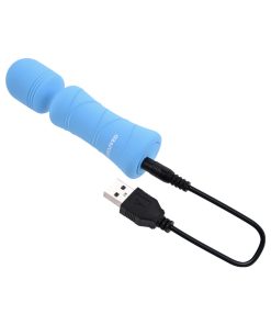 Evolved Out Of The Blue Rechargeable Silicone Wand Vibrator