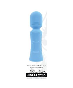 Evolved Out Of The Blue Rechargeable Silicone Wand Vibrator