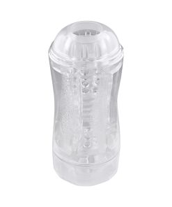 Gender X Double Fantasy Dual Entry Stroker Clear