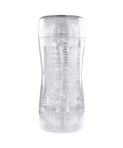 Gender X Double Fantasy Dual Entry Stroker Clear