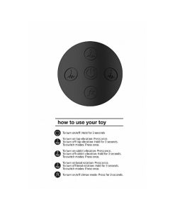 Vive Niva Rechargeable 360° Rotating Silicone Rabbit Vibrator Black