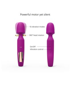 Love To Love R-Evolution Rechargeable 3-In-1 Wand Vibrator Sweet Orchid