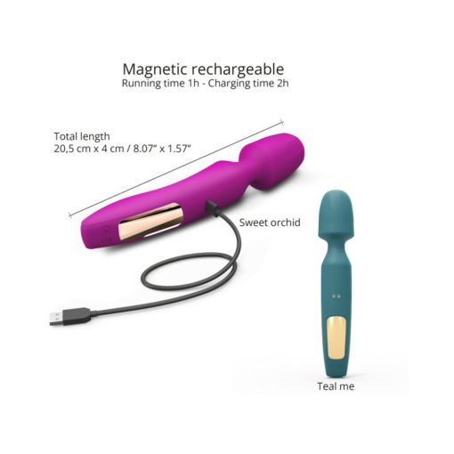 Love To Love R-Evolution Rechargeable 3-In-1 Wand Vibrator Sweet Orchid - Image 5