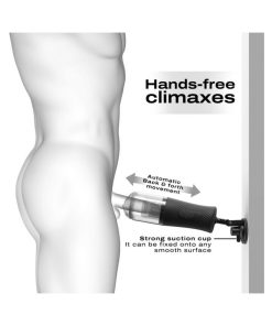 Dorcel Thrust Blow Rechargeable Thrusting Vaginal Masturbator With Removeable Suction Cup