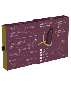 Womanizer Og Rechargeable G-Spot Pleasure Air Stimulator Aubergine