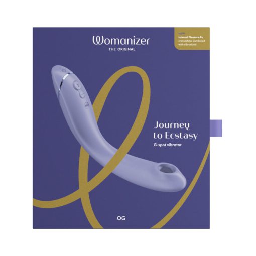 Womanizer Og Rechargeable G-Spot Pleasure Air Stimulator Lilac - Image 12