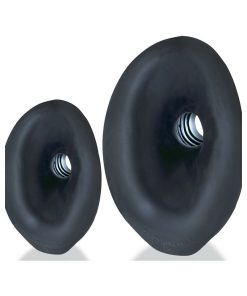 Oxballs Morphhole-1 Gaper Plug Small Black Ice