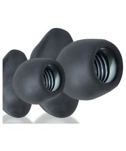 Oxballs Morphhole-1 Gaper Plug Small Black Ice