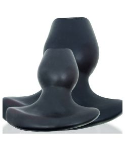 Oxballs Morphhole-2 Gaper Plug Large Black Ice