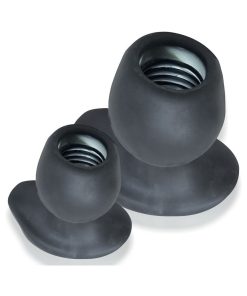 Oxballs Morphhole-2 Gaper Plug Large Black Ice