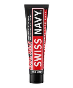 Swiss Navy Anal Jelly Premium Water Based Lubricant With Clove Oil 2 Oz.