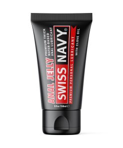 Swiss Navy Anal Jelly Premium Water Based Lubricant With Clove Oil 5 Oz.