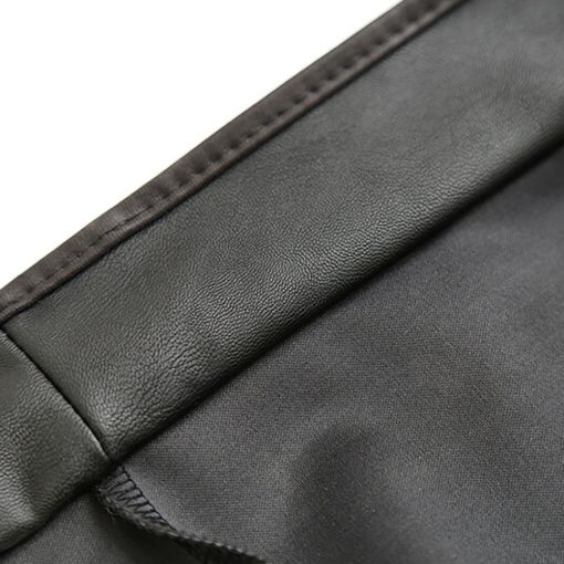 Ple'Sur Adjustable Pvc Spanking Skirt With Built-In Thong Black M/L - Image 4