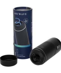 Arcwave Pow Silicone Stroker With Suction Control Black