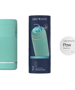 Arcwave Pow Silicone Stroker With Suction Control Mint