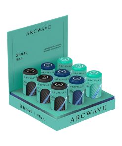 Arcwave Ghost Reversible Silicone Stroker 9-Piece Assorted Color Counter Display