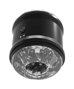 Nasstoys Dynamo Rechargeable Vibrating Masturbator Cylinder Black