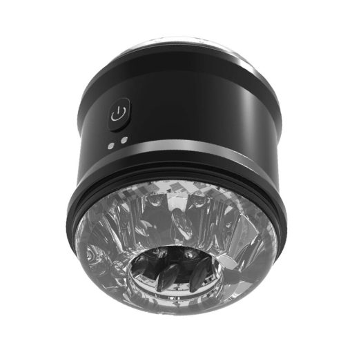 Nasstoys Dynamo Rechargeable Vibrating Masturbator Cylinder Black - Image 3