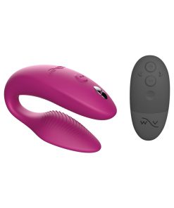 We-Vibe Sync 2 Couples Vibrator – App Controlled, Rose Silicone