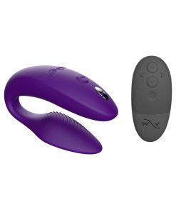 We-Vibe Sync 2 Rechargeable Silicone Couples Vibrator Purple