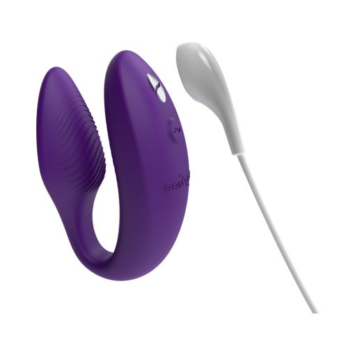 We-Vibe Sync 2 Rechargeable Silicone Couples Vibrator Purple - Image 5