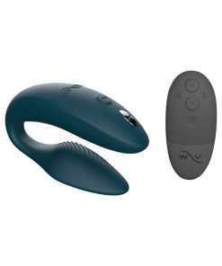 We-Vibe Sync 2 Couples Vibrator – App & Remote Control, Green Velvet