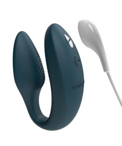 We-Vibe Sync 2 Couples Vibrator – App & Remote Control, Green Velvet