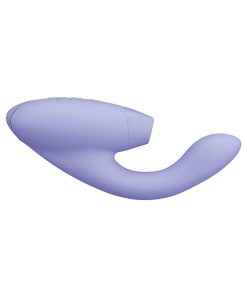 Womanizer Duo 2 Rechargeable Dual Stimulation Pleasure Air And G-Spot Vibrator Lilac