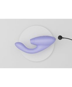 Womanizer Duo 2 Rechargeable Dual Stimulation Pleasure Air And G-Spot Vibrator Lilac