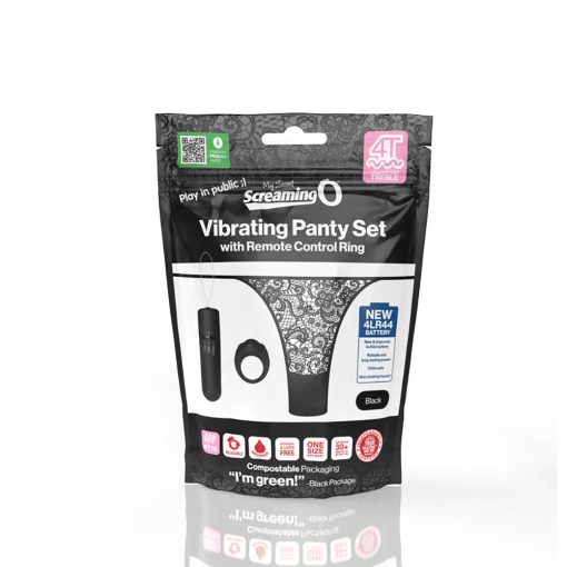 Screaming O My Secret Screaming O 4T Panty Vibe Black - Image 5