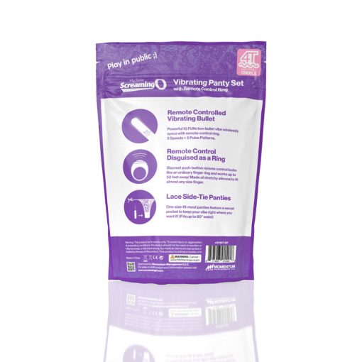 Screaming O My Secret Screaming O 4T Panty Vibe Grape - Image 6