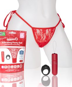 Screaming O My Secret Screaming O 4T Panty Vibe Red