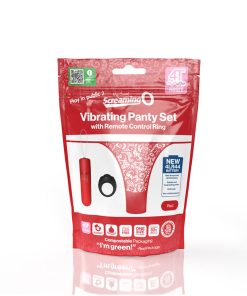Screaming O My Secret Screaming O 4T Panty Vibe Red
