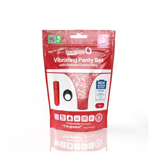 Screaming O My Secret Screaming O 4T Panty Vibe Red - Image 5