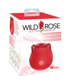Wild Rose The Classic Suction Vibrator Red