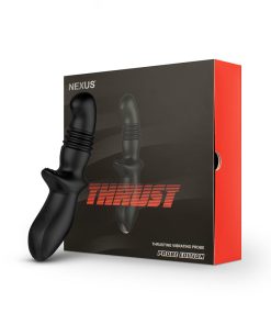 Nexus Thrust Rechargeable Thrusting Vibrating Probe Black