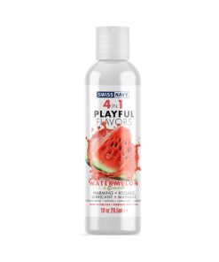 Swiss Navy 4 In 1 Playful Flavors Watermelon 1 Oz.