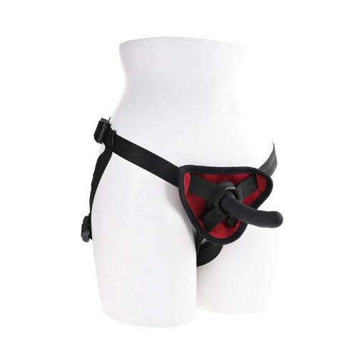 Sportsheets Saffron Silicone Pegging Kit With Adjustable Strap-On Harness & 5 In. Dildo - Image 3