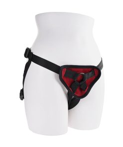 Sportsheets Saffron Silicone Pegging Kit With Adjustable Strap-On Harness & 5 In. Dildo