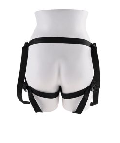 Sportsheets Saffron Silicone Pegging Kit With Adjustable Strap-On Harness & 5 In. Dildo